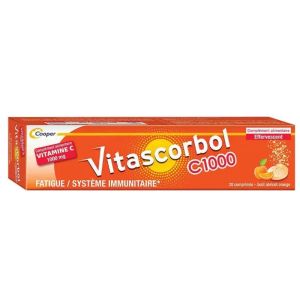 Vitascorbol C 1000 20 Comprimés Effervent