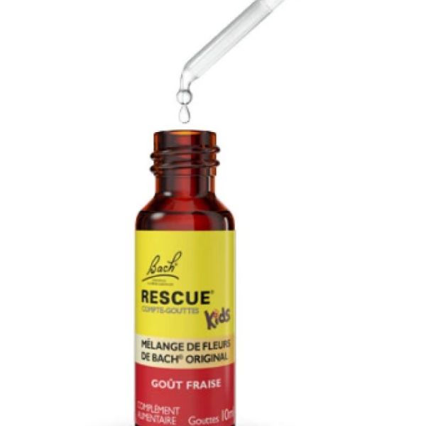 Rescue Fleurs de Bach Kids fraise 10ml