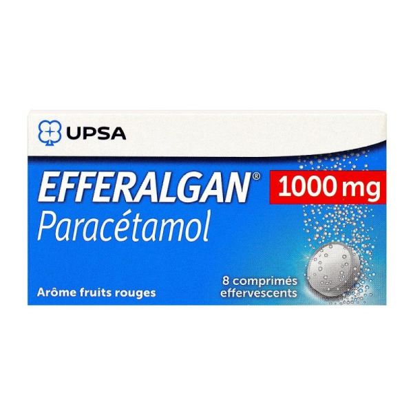 Efferalgan 1g Cpr Eff 8 Fr Rou