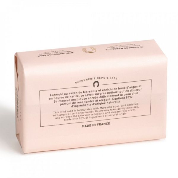 Savon Doux Parfumé Pétales de Rose 125g