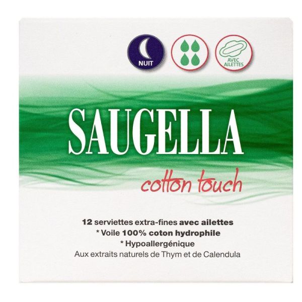 Saugella Cot Touch Serv Nuit 1