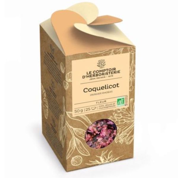 Coquelicot - Papaver rhoeas - Pétales 50g