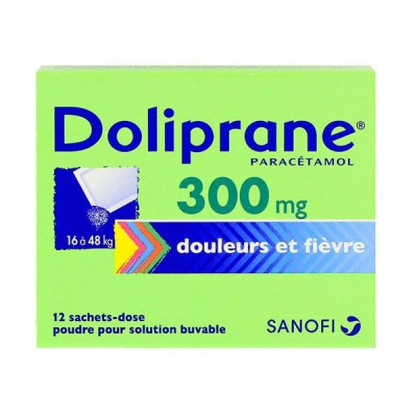 Doliprane 300mg Pdr S Buv 12sa