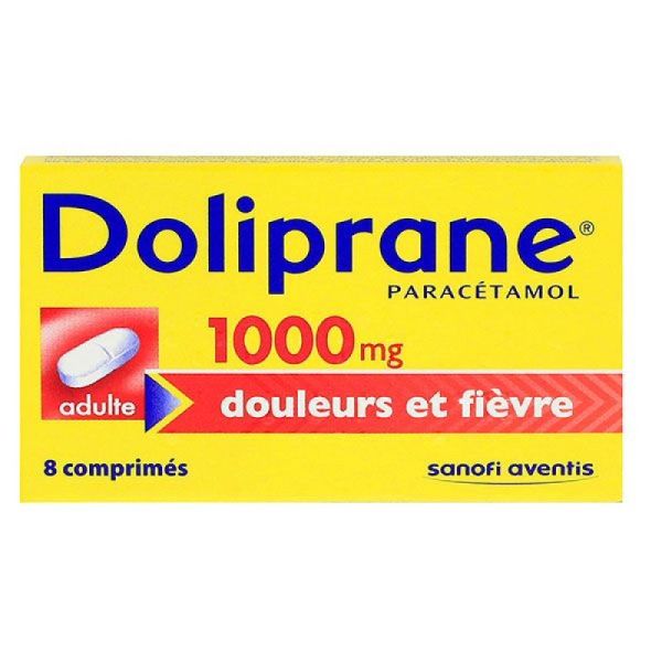 Doliprane 1g Boite 8 Cp